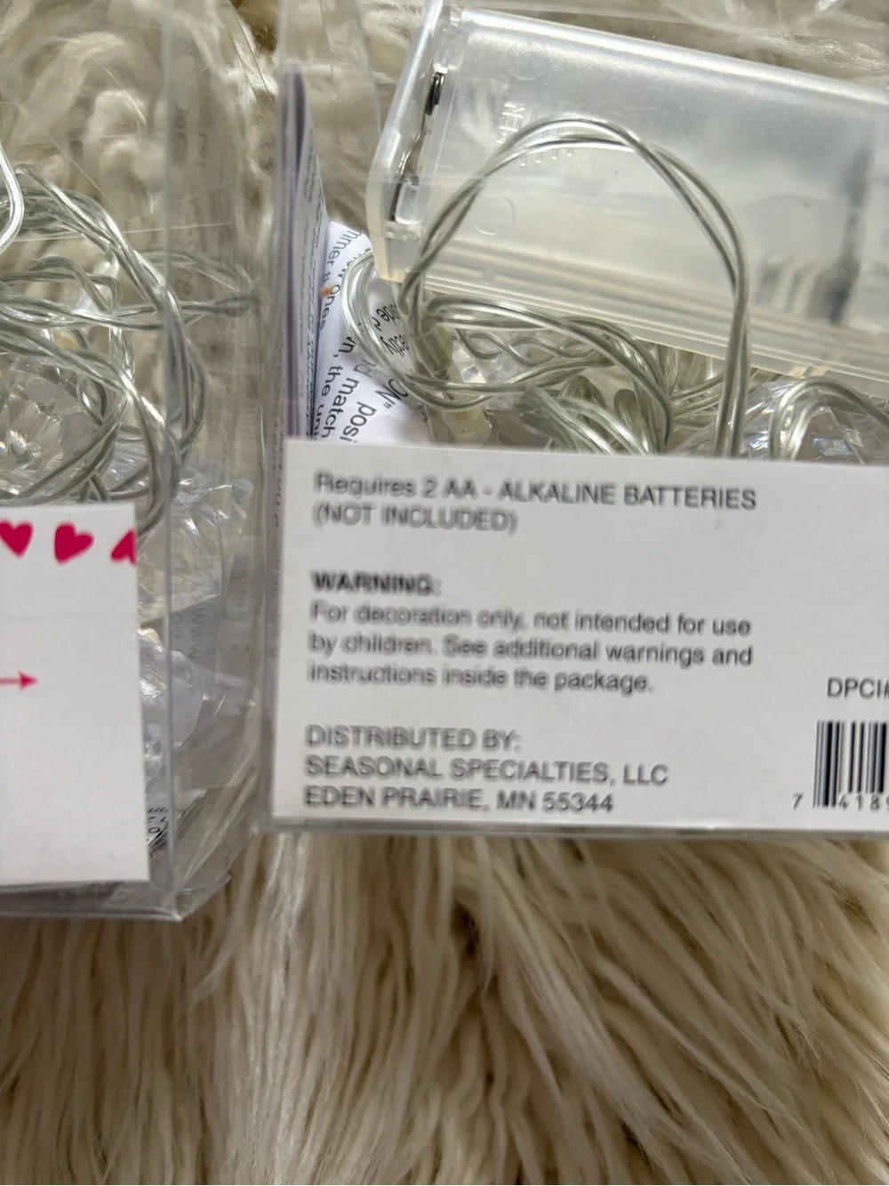 New Target String Lights 8 Warm White LED Indoor Light 2 Pack Sets NIB Diamond